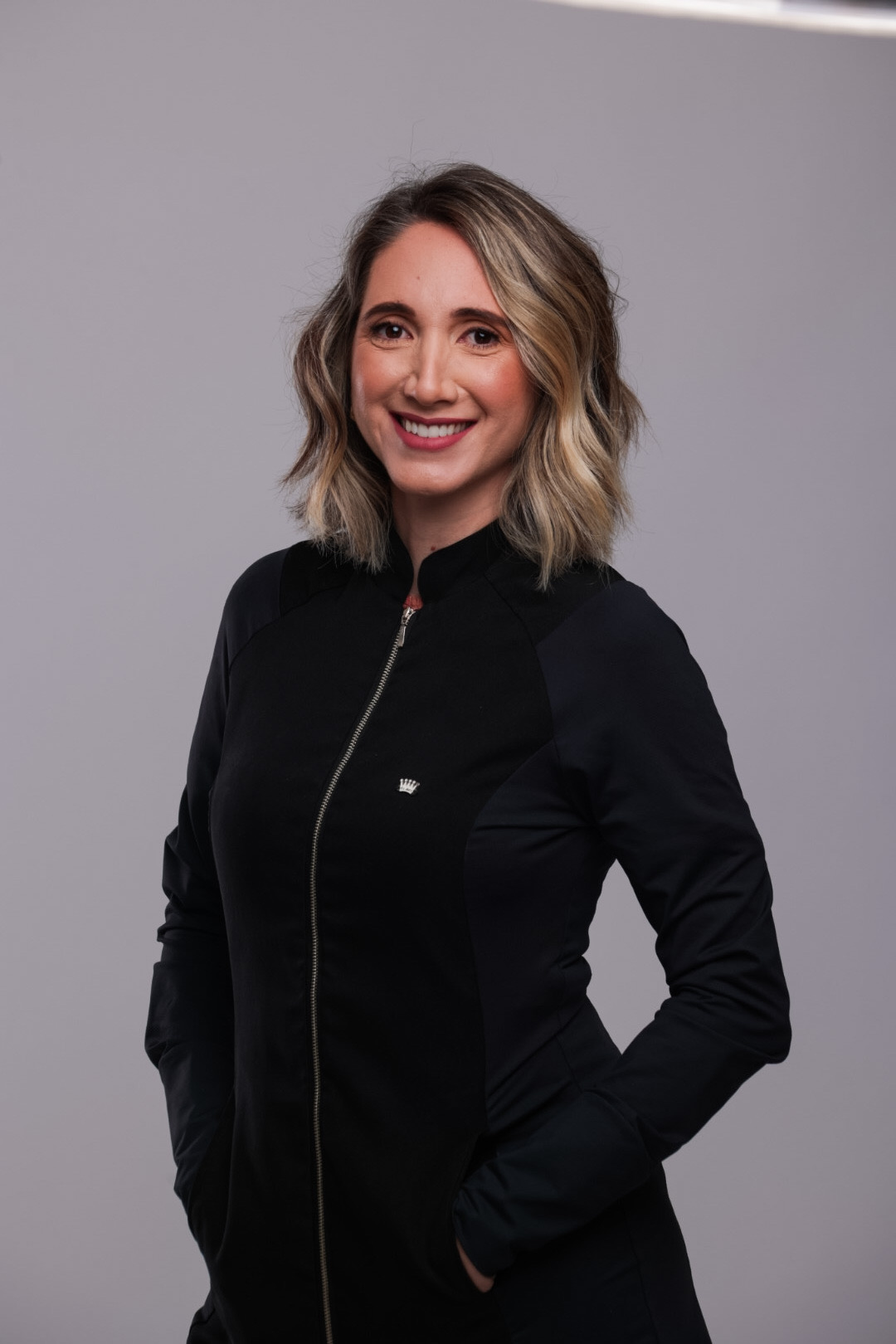 Dra. Karla Vasconcelos, jaleco